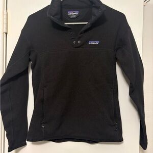 Patagonia Black Snap-T Fleece